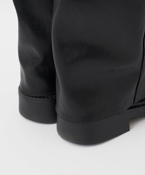 CIAOPANIC（チャオパニック）の「サイドベルトカバーロングブーツ（ブーツ・レディース・ブラック/ブラウン・35/37/39）」の13枚目の写真