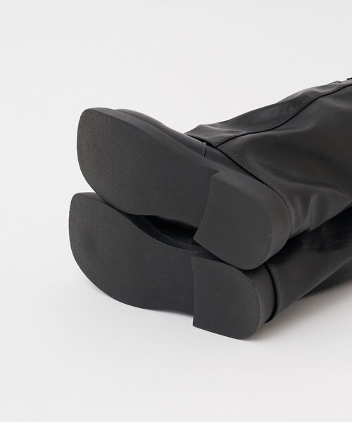 CIAOPANIC（チャオパニック）の「サイドベルトカバーロングブーツ（ブーツ・レディース・ブラック/ブラウン・35/37/39）」の14枚目の写真