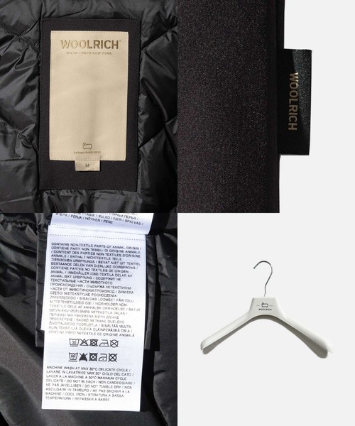 WOOLRICH（ウールリッチ）の「WOOLRICH Firth Parka in Tech Softshell  ウールリッチ ファース パーカ テック ソフトシェル ダウンジャケット（ダウンジャケット/コート・レディース・ネイビー/ブラック/クリーム・X-SMALL/SMALL/MEDIUM/LARGE）」の16枚目の写真