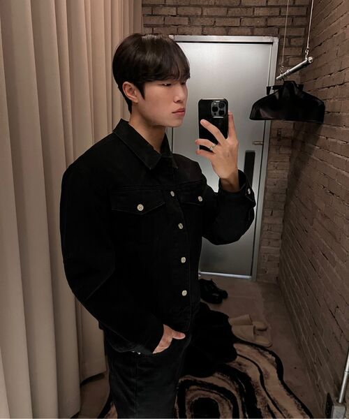 KICHUL(キチョル)の「STANDARD DARTS DENIM JACKET (BLACK)(デニムジャケット・メンズ・その他・SMALL/MEDIUM/LARGE)」の9枚目の写真
