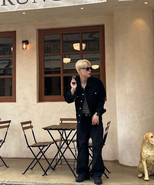 KICHUL(キチョル)の「STANDARD DARTS DENIM JACKET (BLACK)(デニムジャケット・メンズ・その他・SMALL/MEDIUM/LARGE)」の10枚目の写真