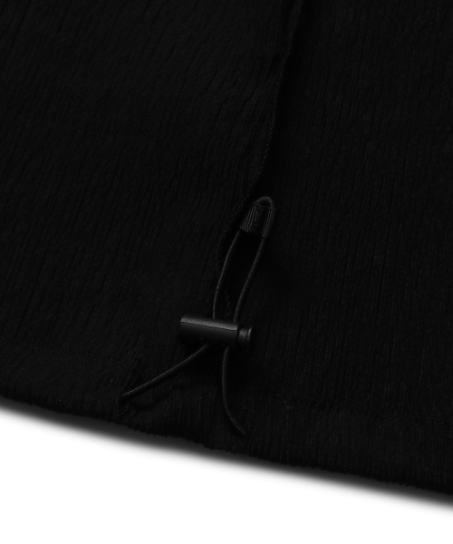 CONNECT KINLOCH(コネクトキンロック)の「ウィッシュアンドウェアシアサーカーカラティ(ブラック)(ポロシャツ・メンズ・その他・MEDIUM/LARGE/X-LARGE)」の5枚目の写真
