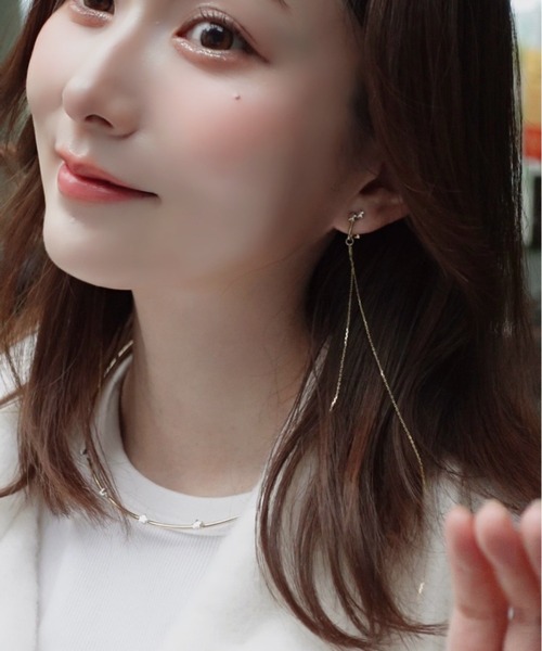 felice(フェリーチェ)の「【felice luxe】Hoshi earring(イヤリング・レディース・ゴールド・FREE)」の2枚目の写真