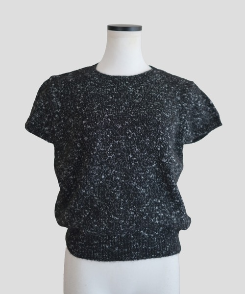 Marient（マリエント）の「ブークレショートスリーブKT（ニット/セーター・レディース・ライトグレー/ブラウン/ブラック・FREE）」の19枚目の写真