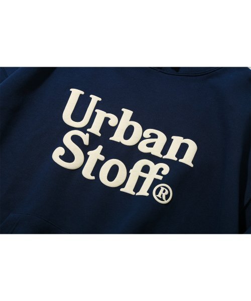 URBANSTOFF(アーバンストッフ)の「バブルロゴフードパーカー(ネイビー)(パーカー・レディース・その他・MEDIUM/LARGE)」の4枚目の写真