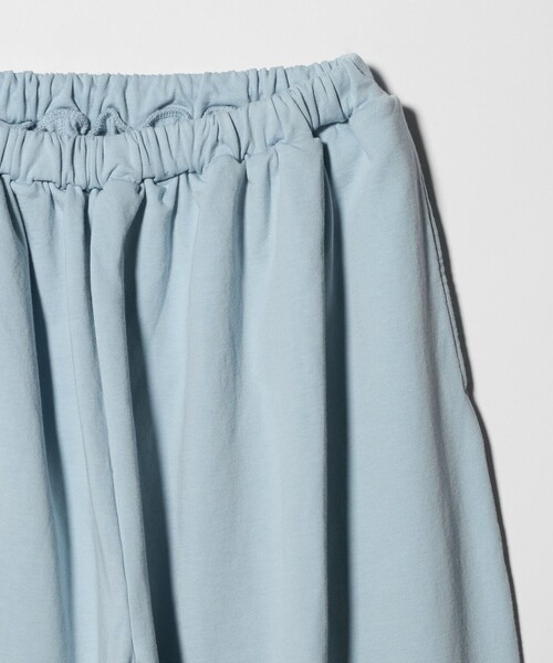 6(ロク)の「<6(ROKU)>コットンウラケ ギャザーパンツ 26SS(スウェットパンツ・レディース・ライトブルー・36/38)」の7枚目の写真