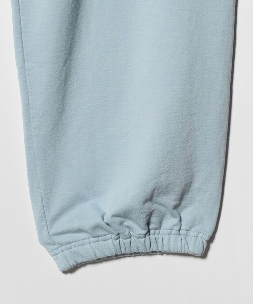 6(ロク)の「<6(ROKU)>コットンウラケ ギャザーパンツ 26SS(スウェットパンツ・レディース・ライトブルー・36/38)」の10枚目の写真