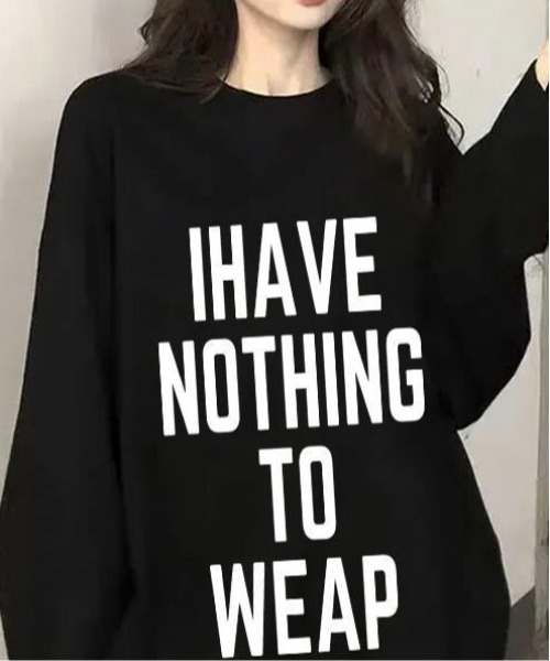 link lot(リンクロット)の「フロントロゴビッグロンT(Tシャツ/カットソー・レディース・ブラック/ホワイト・M/L)」の5枚目の写真