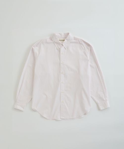 THE SHINZONE(ザ シンゾーン)の「THE SHINZONE/シンゾーン ストライプダディシャツ STRIPED DADDY SHIRT 26MMSBL01(シャツ/ブラウス・レディース・ピンク・FREE)」の11枚目の写真