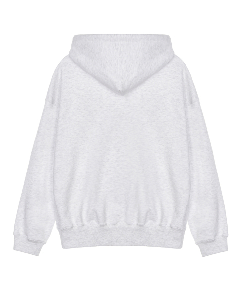 NICK&NICOLE(ニックアンドニコール)の「BUTTERFLY EMBROIDERY HOODIE_MELANGE BLACK(パーカー・レディース・その他・FREE)」の3枚目の写真