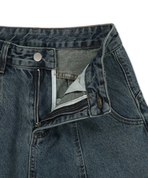 SPINNS(スピンズ)の「今期マストバイアイテム入荷!ボリュームバルーンデニムパンツ(デニムパンツ・レディース・ブルー/ブラック/サックスブルー/ワンウォッシュ/ブラック系その他/ブルー系その他・ONESIZE/S/XS)」の8枚目の写真