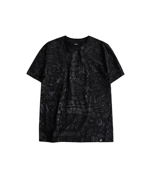 AOX(エーオーエックス)の「Alien graffiti t-shirt(Tシャツ/カットソー・メンズ・その他・LARGE/X-LARGE)」の1枚目の写真