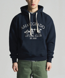 KHAKI GRADO（カーキグラド）の「KAG Lifting Club Hoodie (Navy)（パーカー）」