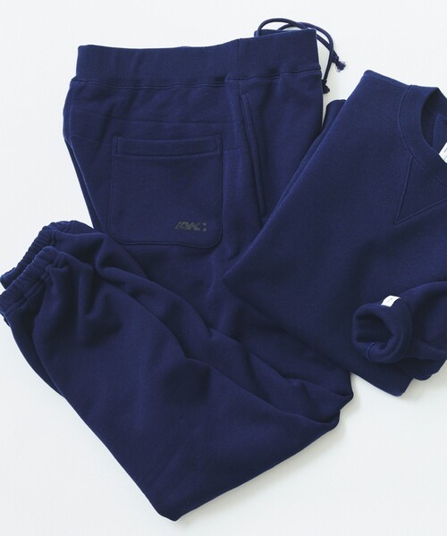 LOOPWHEELER（ループウィラー）の「【別注】LOOPWHEELER /  Athletic Sweat Pants（その他パンツ・メンズ・ライトグレー/ネイビー/ナチュラル・LARGE/SMALL/MEDIUM/X-LARGE）」の6枚目の写真