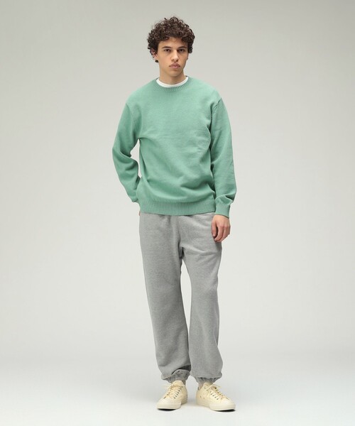 LOOPWHEELER（ループウィラー）の「【別注】LOOPWHEELER /  Athletic Sweat Pants（その他パンツ・メンズ・ライトグレー/ネイビー/ナチュラル・LARGE/SMALL/MEDIUM/X-LARGE）」の7枚目の写真