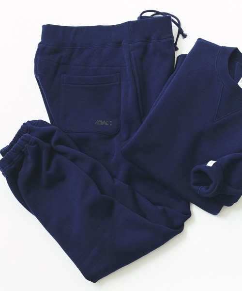 LOOPWHEELER（ループウィラー）の「【別注】LOOPWHEELER /  Athletic Sweat Pants（その他パンツ・メンズ・ライトグレー/ネイビー/ナチュラル・LARGE/SMALL/MEDIUM/X-LARGE）」の3枚目の写真