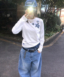 セミクロップGing 長袖Tシャツ