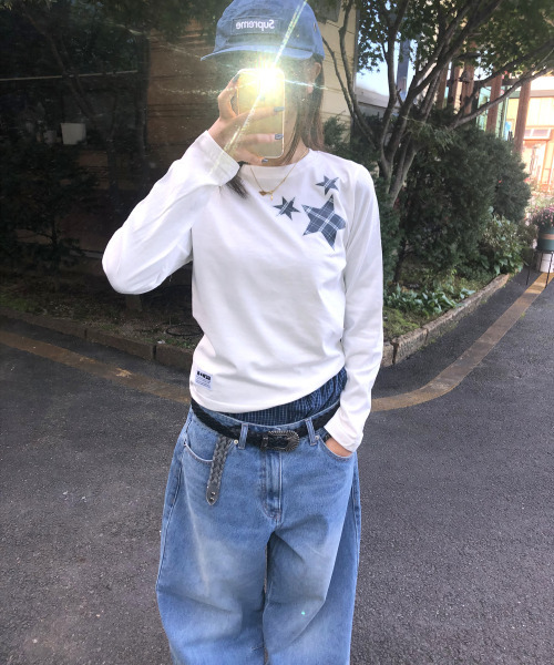 セミクロップGing 長袖Tシャツ（Tシャツ/カットソー）｜SEW-B