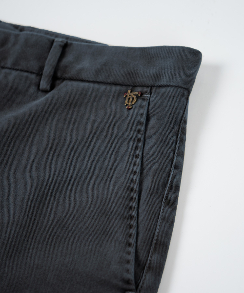 BIRBANTE（ビルバンテ）の「ソンドリオ ストレッチツイルパンツ - ブルーグレー（その他パンツ・メンズ・ブルー・SMALL/MEDIUM/LARGE/X-LARGE）」の3枚目の写真