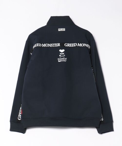 GREED MONSTER(グリードモンスター)の「【GREED MONSTER/グリードモンスター】MENS/3層機能素材バックラインジャケット・ゴルフウェア(ブルゾン・メンズ・カーキ/ネイビー・X-LARGE/LARGE/MEDIUM)」の3枚目の写真