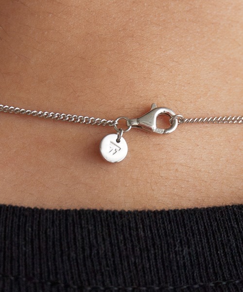 TOM WOOD（トムウッド）の「TOM WOOD / トムウッド Curb Chain Slim シルバー925 ネックレス 2026年春夏（ネックレス・メンズ・シルバー・24.5）」の10枚目の写真