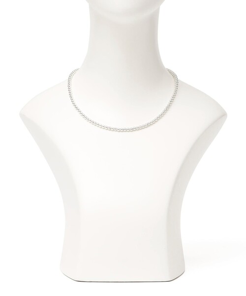 INDIAN JEWELRY:ナバホ パール ネックレス （4mm）（ネックレス