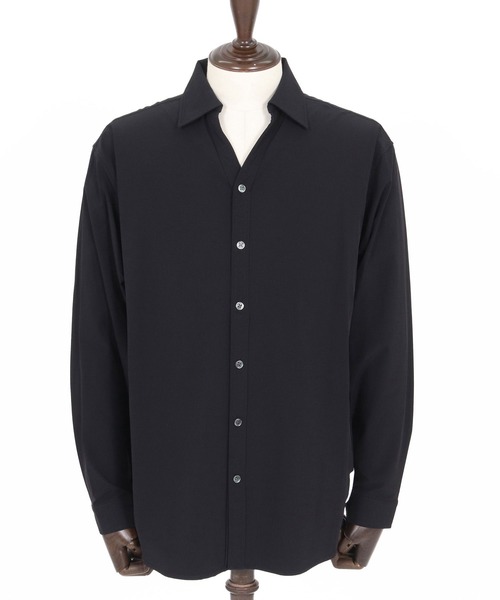 wjk reluxe(ダブルジェーケーリラックス)の「ms6363-cool touch LS V neck shirts シャツ(WR26S-06)(シャツ/ブラウス・メンズ・ブラック/ホワイト/ネイビー・L/M/S)」の17枚目の写真