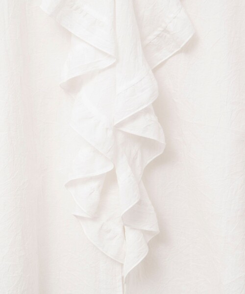 NOLLEY’S(ノーリーズ)の「ウォッシャブルラッフルカラーブラウス(シャツ/ブラウス・レディース・ブラック系その他/ホワイト系その他2/ホワイト・FREE)」の19枚目の写真