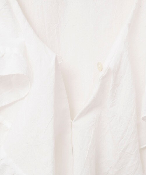 NOLLEY’S(ノーリーズ)の「ウォッシャブルラッフルカラーブラウス(シャツ/ブラウス・レディース・ブラック系その他/ホワイト系その他2/ホワイト・FREE)」の15枚目の写真