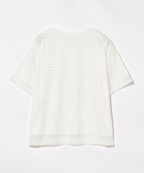BEAMS HEART(ビームスハート)の「無地 カットソー × チュール Tシャツ(Tシャツ/カットソー・レディース・ブラック/チャコールグレー/オフホワイト/ブラウン系その他4・FREE)」の21枚目の写真