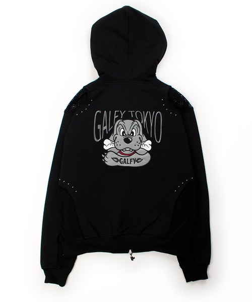 GALFY（ガルフィー）の「【GALFY/ガルフィー】チラリズムPK（パーカー・レディース・スミクロ/カーキ/ブラック・XL/L）」の5枚目の写真