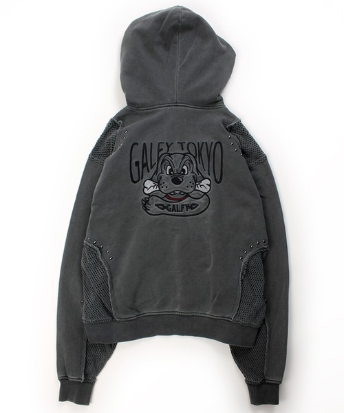 GALFY（ガルフィー）の「【GALFY/ガルフィー】チラリズムPK（パーカー・レディース・スミクロ/カーキ/ブラック・XL/L）」の7枚目の写真