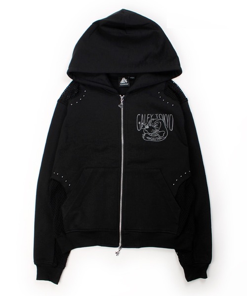 GALFY（ガルフィー）の「【GALFY/ガルフィー】チラリズムPK（パーカー・レディース・スミクロ/カーキ/ブラック・XL/L）」の4枚目の写真