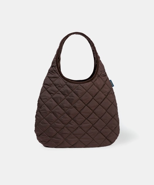 LAVENHAM（ラベンハム）の「Quilted Round Bag Unisex / キルテッド ラウンド バッグ ユニセックス（ショルダーバッグ・レディース・オフホワイト/ブラウン・ONE SIZE）」の19枚目の写真