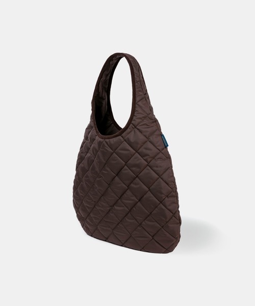 LAVENHAM（ラベンハム）の「Quilted Round Bag Unisex / キルテッド ラウンド バッグ ユニセックス（ショルダーバッグ・レディース・オフホワイト/ブラウン・ONE SIZE）」の20枚目の写真