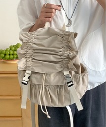 Port（ポート）の「【 Port / ポート 】 ギャザー フリル リュック（バックパック/リュック）」