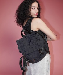 Port（ポート）の「【 Port / ポート 】 ギャザー フリル リュック（バックパック/リュック）」