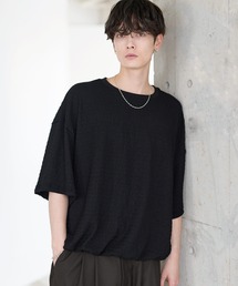 ETELIO（エテリオ）の「シャーリングドローコードTシャツ（Tシャツ/カットソー）」