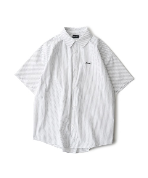 Subciety(サブサエティ)の「Essential stripe shirt(シャツ/ブラウス・メンズ・ブルー/ブラック/ホワイト・X-SMALL/SMALL/MEDIUM/LARGE/X-LARGE/XX-LARGE)」の4枚目の写真