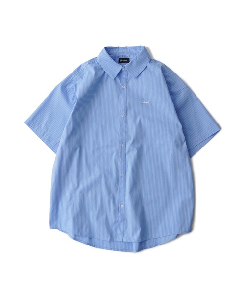 Subciety(サブサエティ)の「Essential stripe shirt(シャツ/ブラウス・メンズ・ブルー/ブラック/ホワイト・X-SMALL/SMALL/MEDIUM/LARGE/X-LARGE/XX-LARGE)」の6枚目の写真