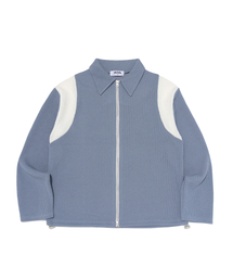 TAILOR STUDIO（テーラースタジオ）の「モダンクラシックニットカーディガン（ブルー）（カーディガン/ボレロ）」