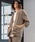 CAMBIO�i�J���r�I�j�́umj11351-Stretch Linen Rayon Buttonless 3-4 Sleeve Jacket 7�����W���P�b�g(S65926cmb)�i�m�[�J���[�W���P�b�g�j�v�b�x�[�W��
