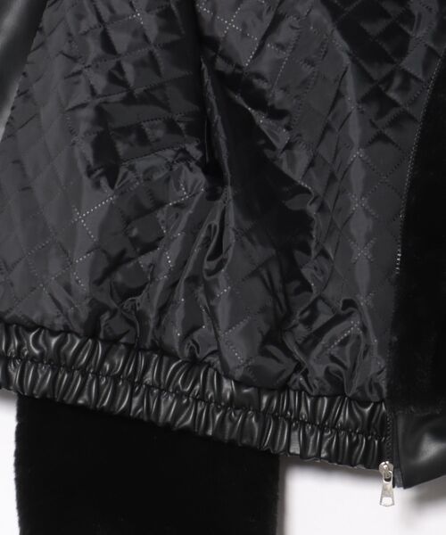 almo(アルモ)の「【Bls】【Bling Leads】ショート丈 ファーJK(その他アウター・レディース・ブラック/ホワイト・SMALL/MEDIUM)」の7枚目の写真