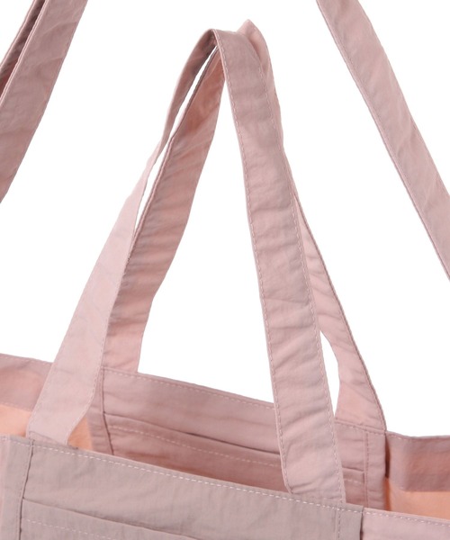 studio CLIP（スタディオクリップ）の「2WAYナイロントート6（トートバッグ・レディース・ベージュ/ライトブルー/グリーン/ピンク・FREE）」の15枚目の写真