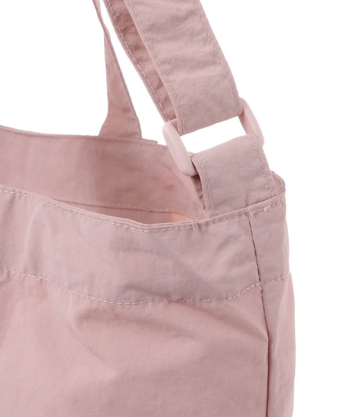 studio CLIP（スタディオクリップ）の「2WAYナイロントート6（トートバッグ・レディース・ベージュ/ライトブルー/グリーン/ピンク・FREE）」の18枚目の写真