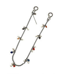 YOUCHE PRET A PORTER（ユッシュプレタポルテ）の「エヌエックスツーウェイキーチェーンシルバー（キーケース/キーアクセサリー）」