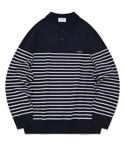 COVERNAT(カバーナット)の「ベーシックカラー ニット ネイビー(ニット/セーター・レディース・その他・S/M/L/XL)」の1枚目の写真