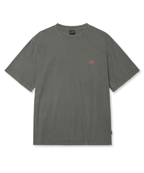 BROWNBREATH(ブラウンブレス)の「ピグメントタグTシャツ - チャコール(Tシャツ/カットソー・レディース・その他・S/M/L/XL/2XL)」の2枚目の写真