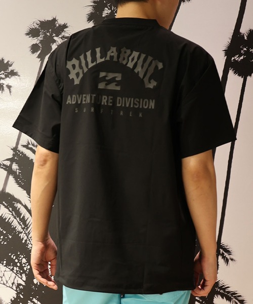 BILLABONG(ビラボン)の「BILLABONG/ビラボン 半袖 ラッシュ Tシャツ 水陸両用 速乾 バックプリント BG011876(Tシャツ/カットソー・メンズ・ブルーグレー/ブラック・L/M/XL)」の2枚目の写真