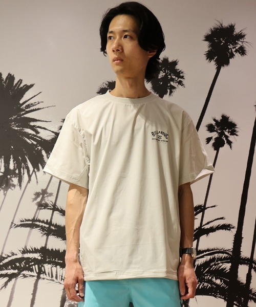 BILLABONG(ビラボン)の「BILLABONG/ビラボン 半袖 ラッシュ Tシャツ 水陸両用 速乾 バックプリント BG011876(Tシャツ/カットソー・メンズ・ブルーグレー/ブラック・L/M/XL)」の15枚目の写真